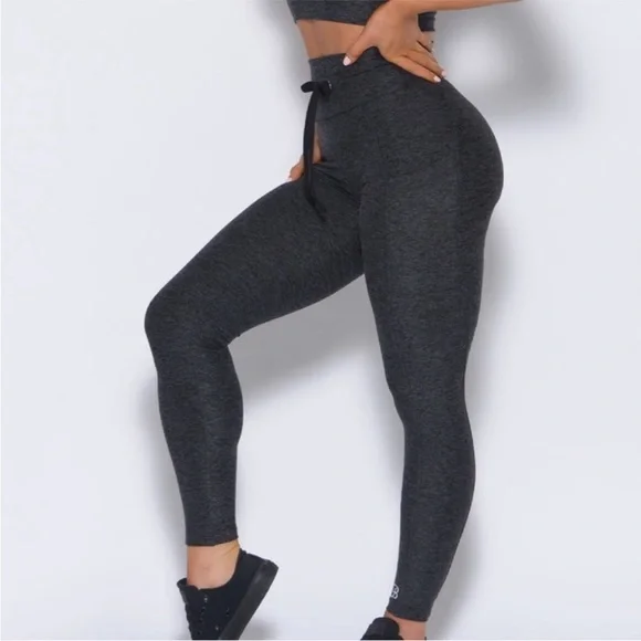 Bombshell Thrive Leggings with Pockets High Waist Gray XS - Picture 3 of 12